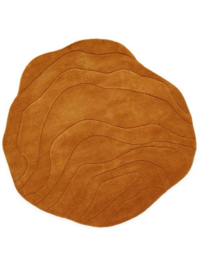 Wave Hand Tufted Designer Rug Hand Tuft Rug Finished With Pure ...