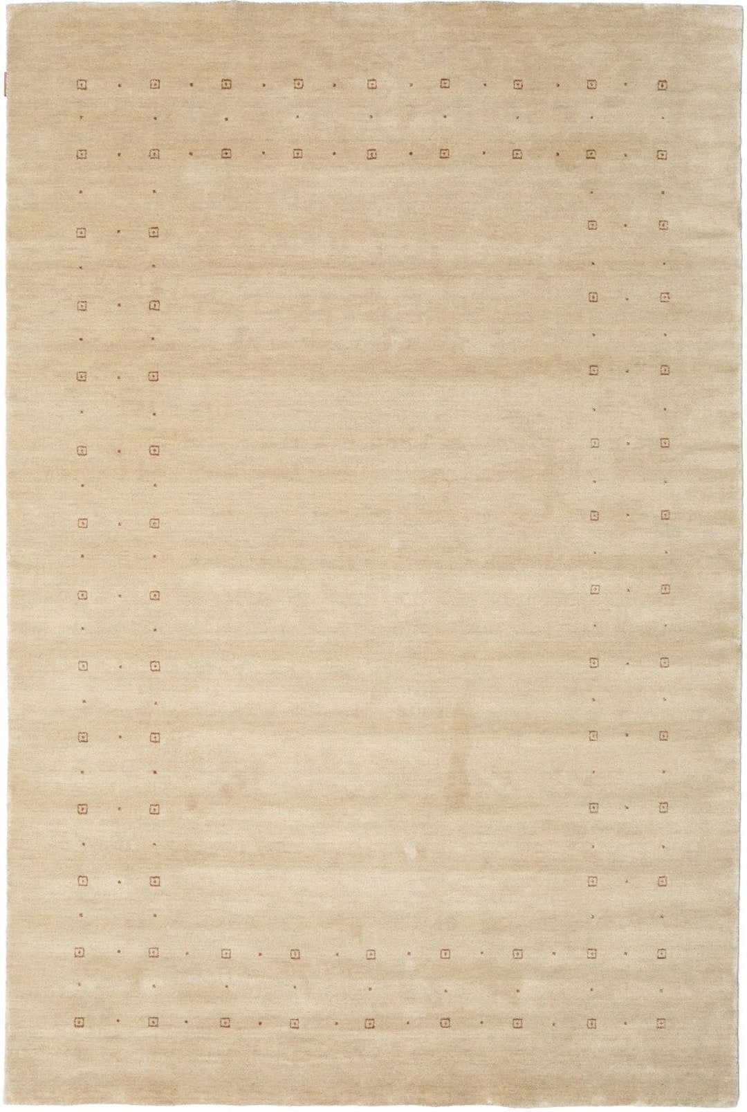 Loribaf Modern Handloom Wool Beige 100% Woolen Hand Tufted Rug Designer ...