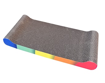 Cat Scratch Em’s (3 Pack) Unique Cat Scratcher and Play Combo Durable Cat Scratching Post for Indoor Cats | Scratch and Play Fun for Kitties