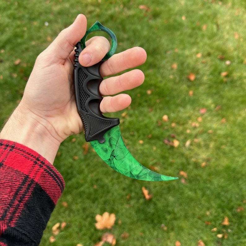 Csgo Karambit Knife Karambit Gamma Doppler Phase 2 Etsy