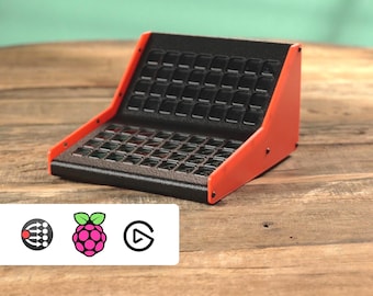 3D Print Files | Dual Stream Deck 32 Enclosure with Raspberry Pi & Ethernet – Companion Ready Controller Hub