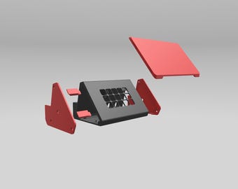 3D Print files | StreamDeck Module 15 and Raspberry Pi Enclosure | Multimedia controller