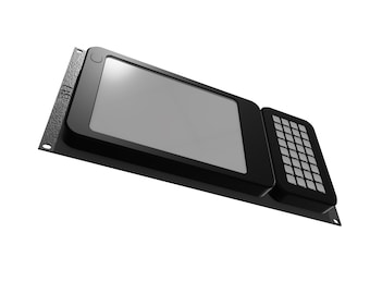 iPad A16 & Stream Deck Module 32 Rack Mount Plate – 3D Printed Holder for Studio Live Production