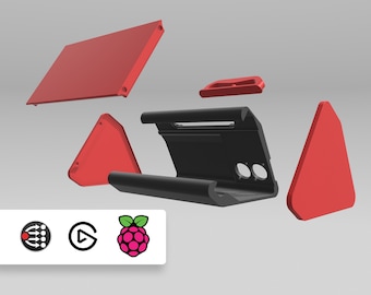3D Print files | Slide Enclosure StreamDeck XL PI4/5/Zero 2