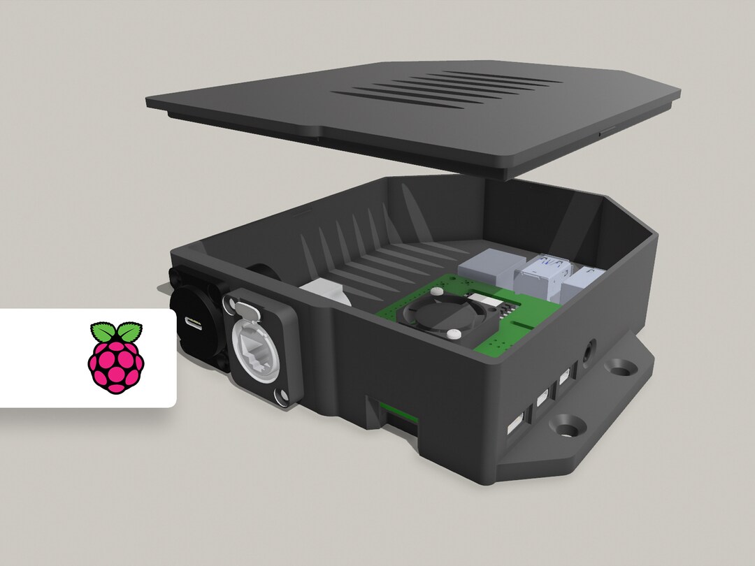 Papercraft Raspberry Pi 3D Print Files | Raspberry Pi 4 Surface Enclosure | Universal Fit and D ...