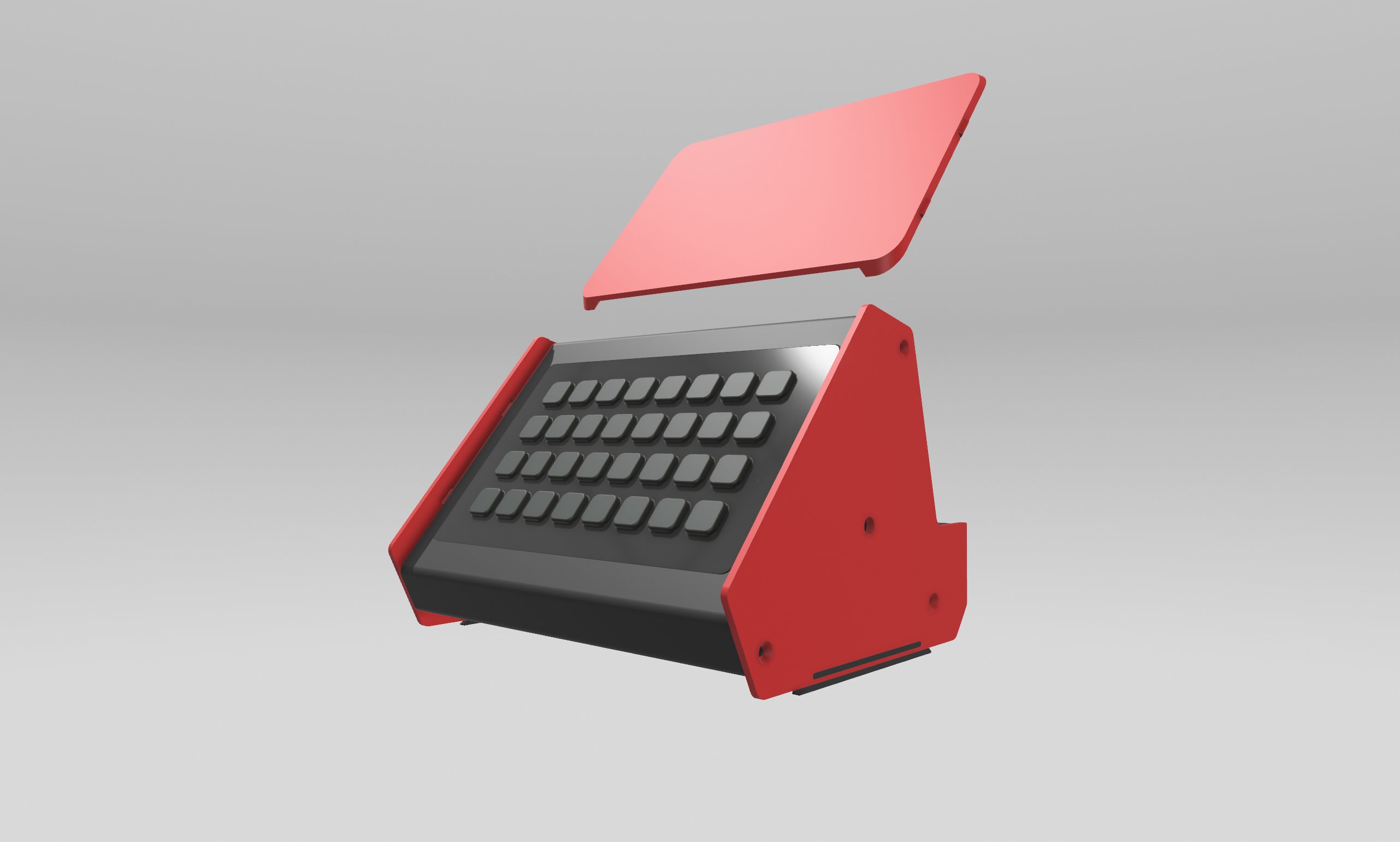 3D Print Files | Streamdeck XL and Raspberry Pi Enclosure V1