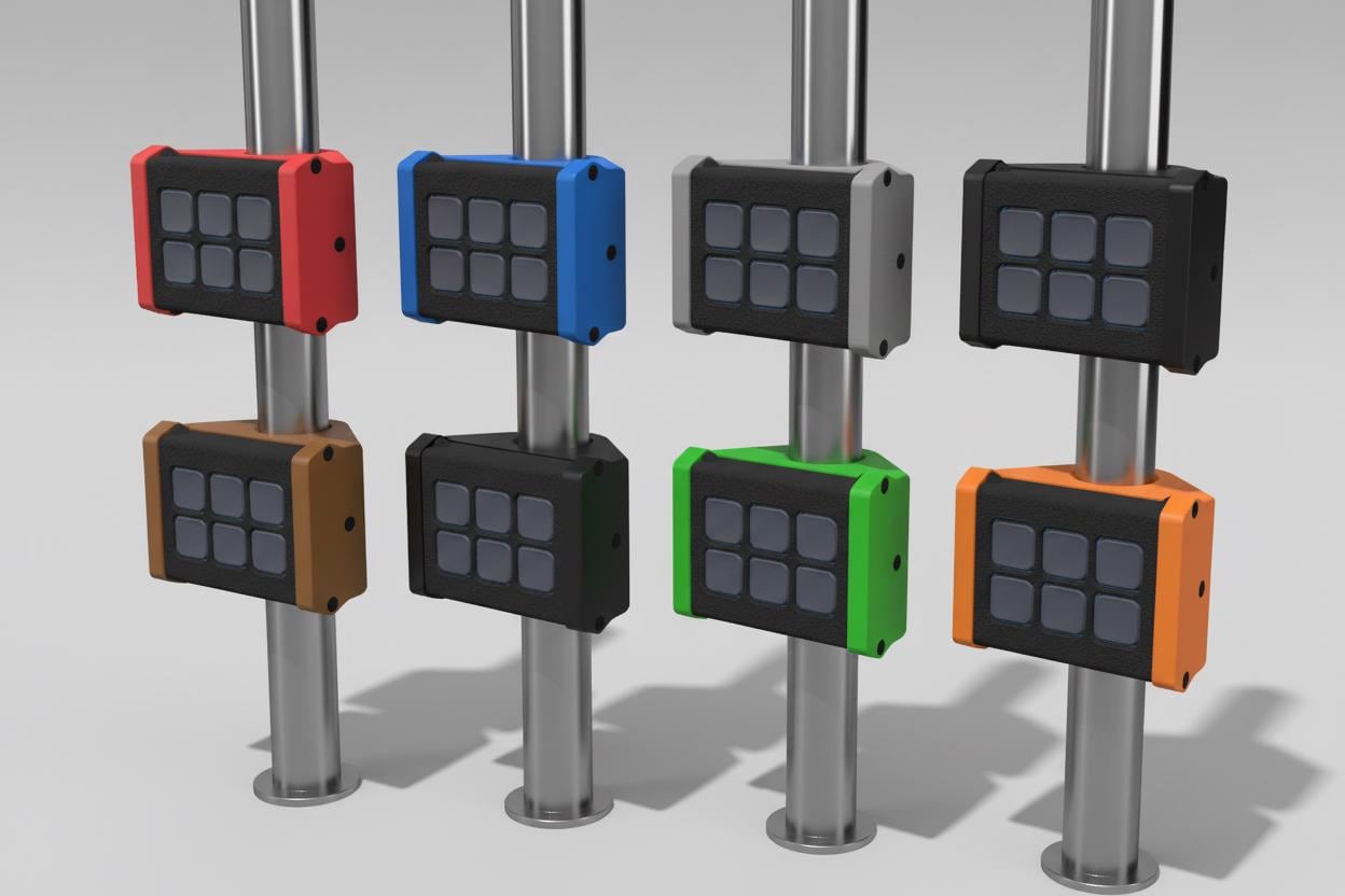 Stream Deck Module 6 – Pipe Mounted Button Controller for Companion ...