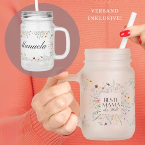 Versand inklusive! Personalisierte Tasse, Geschenk für Mama, individuell gestaltbar “Beste Mama der Welt” Becher Muttertag Geburtstag Mutter