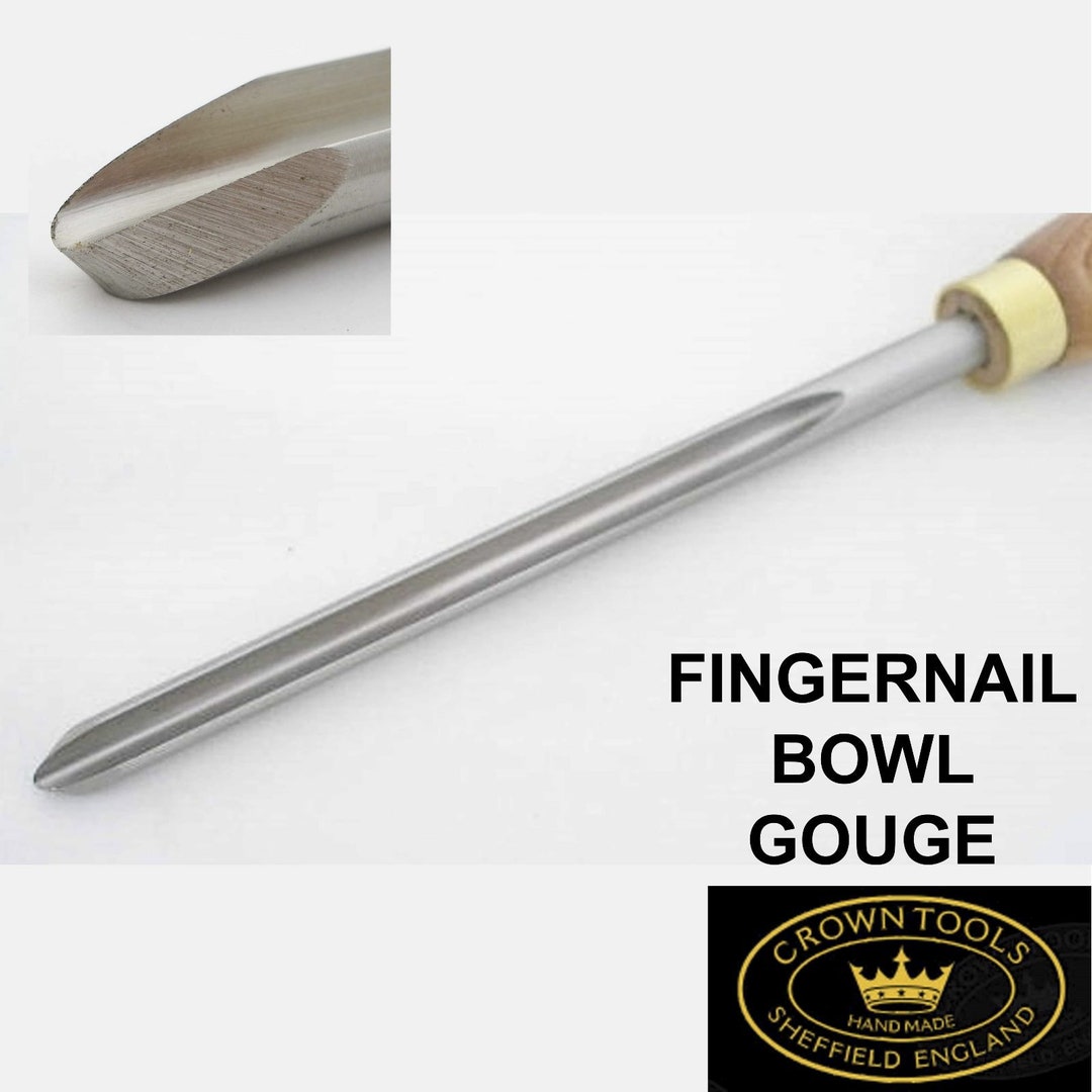 Crown Bowl Gouge Fingernail Grind 3/8 10mm High Speel Etsy UK