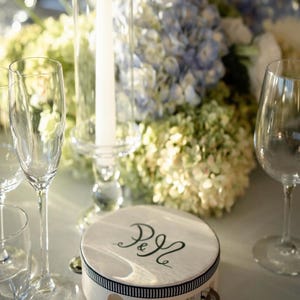 Tambourins personnalisés avec inscription manuscrite