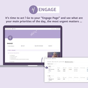 GTD Notion Template - Getting Things Done Digital Planner (PDF) - Etsy