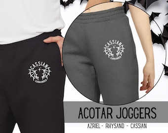 カシアン ACOTAR ジョガー バットボーイズ リスアンド スウェットパンツ アズリエル フリース スウェット スマットブックス読者へのギフト フェイア ナイトコート ソーンズ＆ローゼズ スターズ