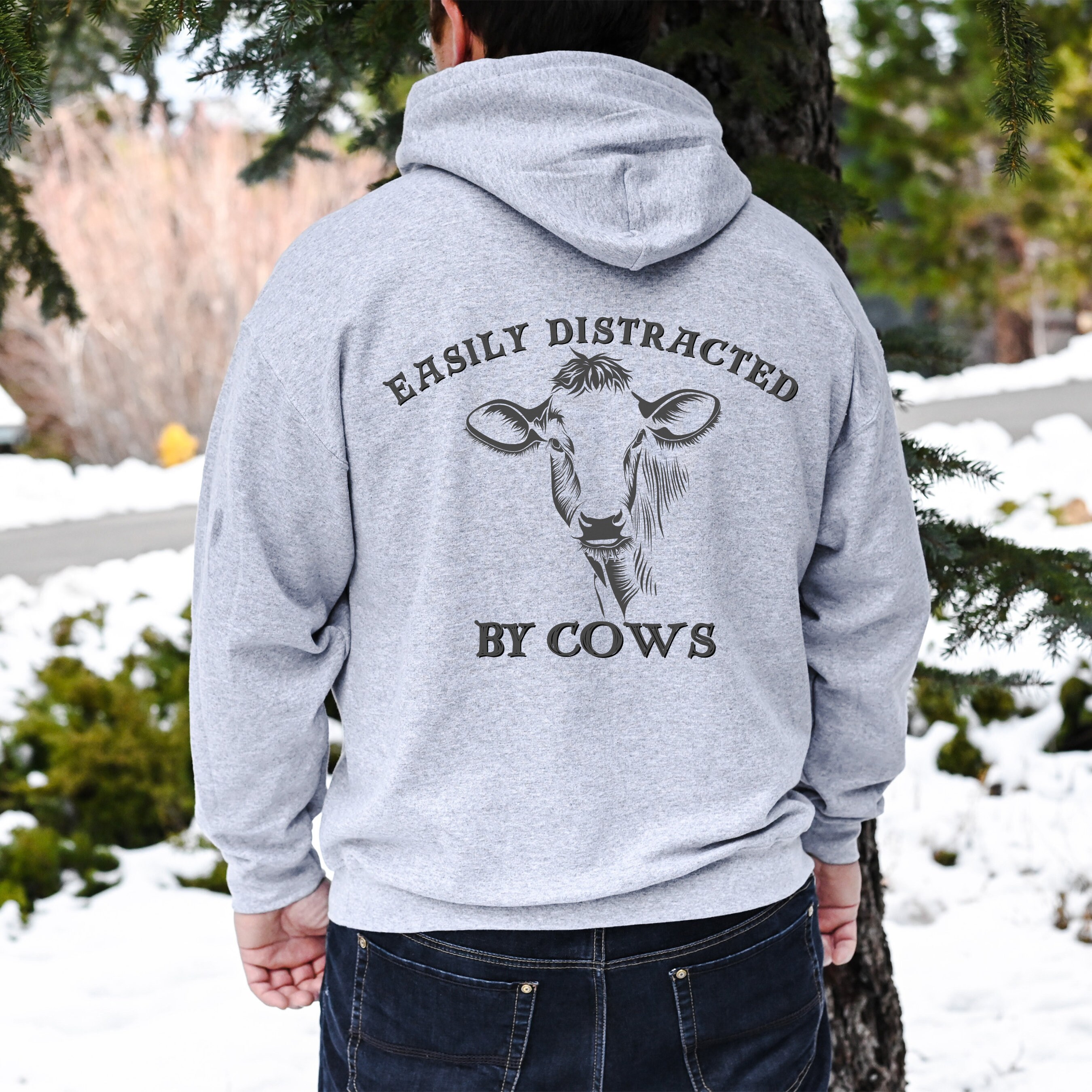 Funny Cow For Kids Women's Zip Up Hoodie main image 0