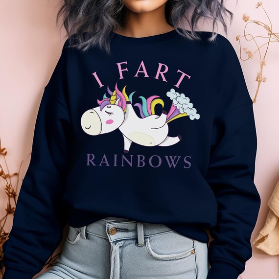 Farting Unicorn T Shirt Funny Rainbow Farts Farting Unicorn T Shirt Funny Rainbow Farts