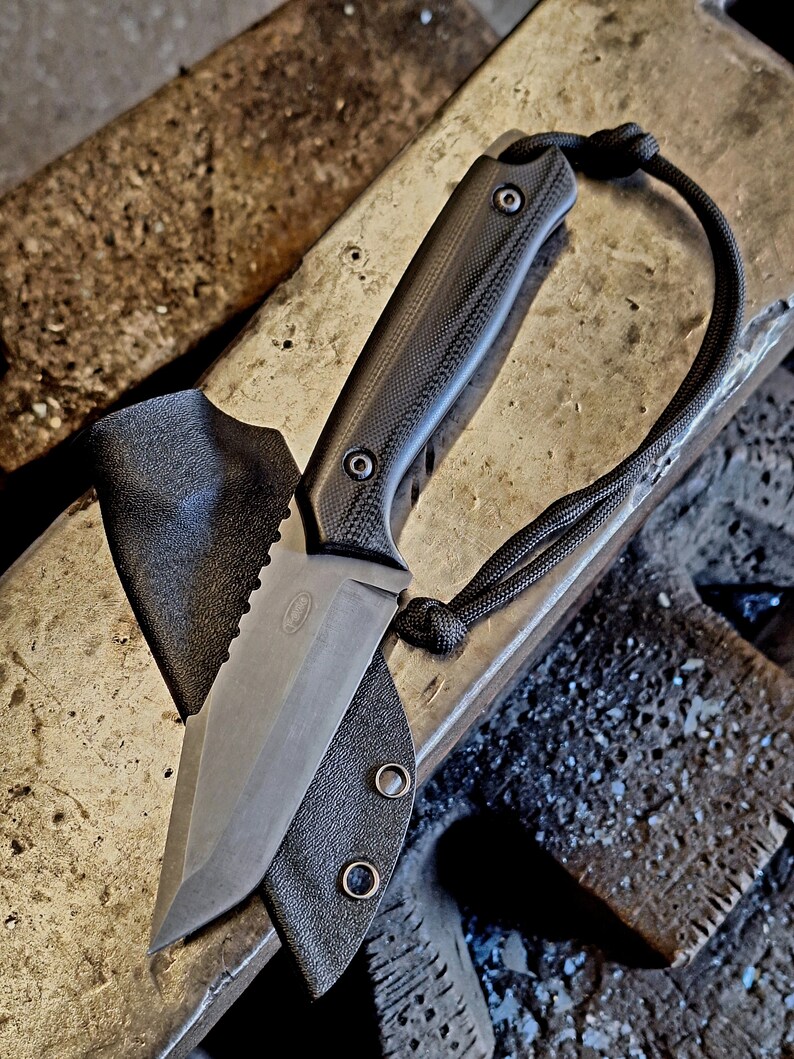 Outdoor knife Tactical Tanto-Harpoon. Outdoor knife, camping knife, EDC gear. image 3