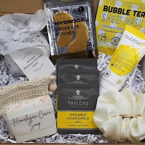 Birthday Luxury Self Pamper Hamper for Her, Birthday Gift Basket, Self Care Treats for Relaxation, 50th birthday gift ideas, Pamper Gift Set