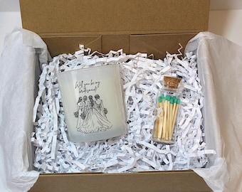 Bridesmaid Proposal Candle Gift Box – Will You Be My Bridesmaid