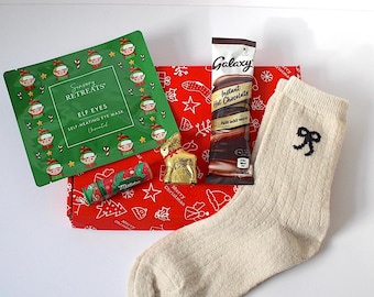 Letterbox Friendly Christmas Gift Under 20, Festive Pamper Set for Her, Secret Santa Present Ideas UK