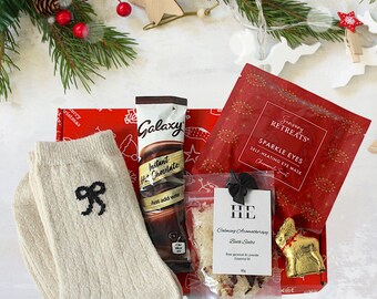 Christmas pamper hamper for her,  festive gift set, secret santa, corporate gifting, teenager gift
