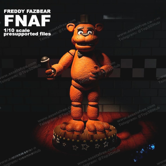 Exclusive 3D-Printed Five Nights at Freddy's Characters – High-Quality STL Files for Collectors & Fans! 7 Different Models!