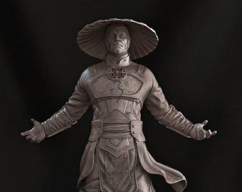 RaidenMortal Kombat 3D Druckbares Modell - STL-Datei für den DIY-Druck