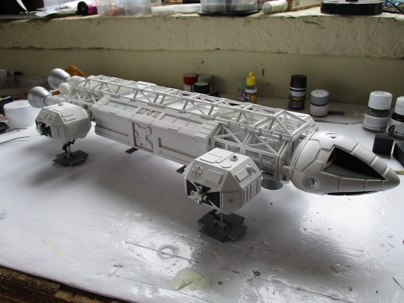Rymd 1999 Eagle Transporter 3D-modell STL-filer för nedladdning - Sci-Fi-rymdskepp bild 10