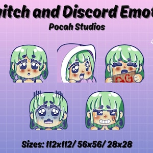 Anime Slime Girl Emotes