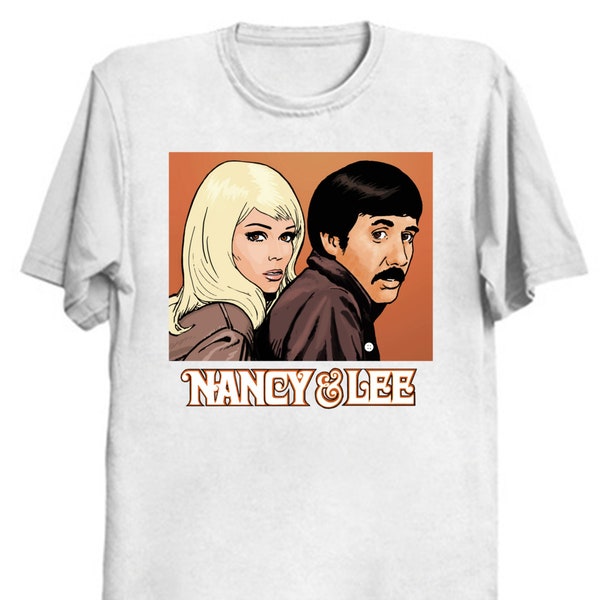 Nancy Sinatra & Lee Hazlewood T-Shirt  (various colors)