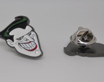 ジョーカー ピン クラシック スタイル (最大寸法 22 mm) - エナメル メタル ラペル ピン バッジ ヴィンテージ