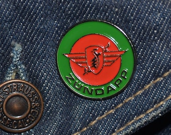 Zündapp Logo Pin Classic Design Vintage (max.dim 25 mm) Zuendapp - Épinglette en métal émaillé Badge MC