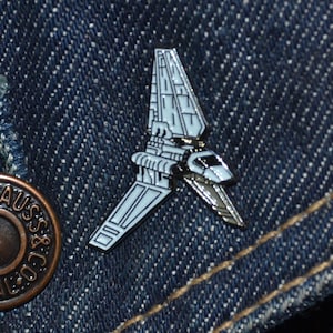 Tydirium Imperial Shuttle Style Pin *New Design* (diameter 25 mm) Star Wars - Enamel Metal Lapel Pin Badge