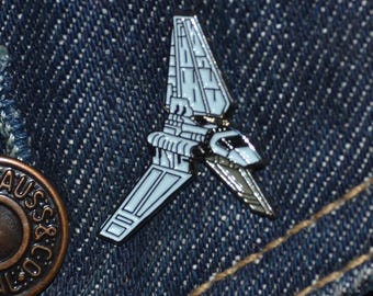 Tydirium Imperial Shuttle Style Pin *New Design* (diameter 25 mm) Star Wars - Enamel Metal Lapel Pin Badge