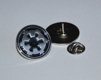 Imperial Cog Pin (diameter 22 mm) Star Wars - Enamel Metal Lapel Pin Badge