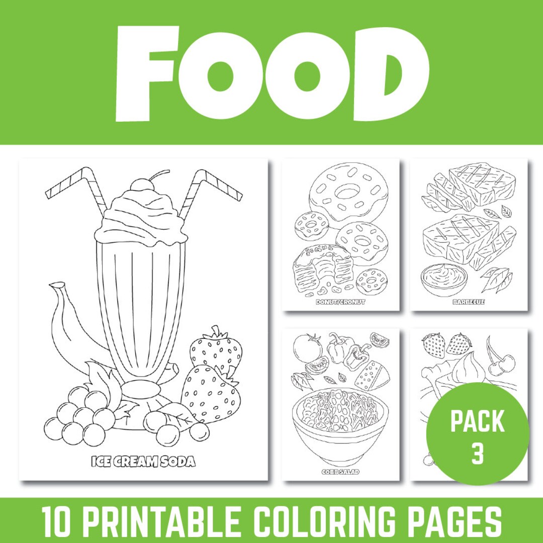 My Favorite Food Coloring Pages For Kids Printable Digital Etsy my-favorite-food-coloring-pages-for-kids-printable-digital-etsy