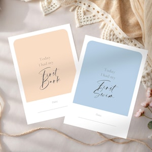 Puppy Milestone Cards – 30 Printable Photo Props | Digital Download (5x7”) | Print at Home