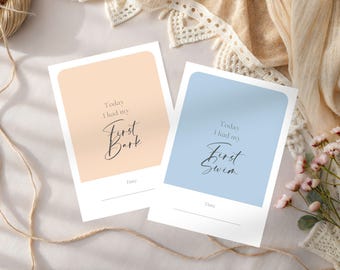 Puppy Milestone Cards – 30 Printable Photo Props | Digital Download (5x7”) | Print at Home