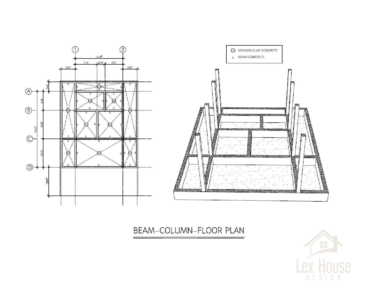 Mini Plan Small Modern House Plan, Modern House Plan, Tiny House Floorplan ...