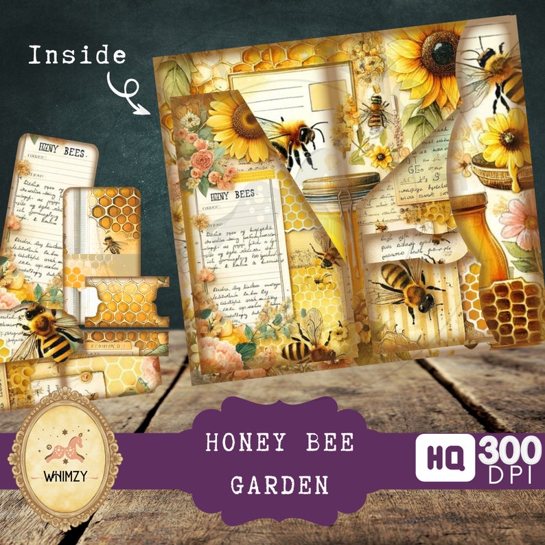 honey bee junk journal,

trifold folio kit,

vintage bee folio printable,

bee scrapbook paper,

junk journal pocket insert,

bee ephemera pack,

DIY folio folder kit,

bee junk journal supplies,

printable bee folio,

vintage bee journal kit,

mini album bee kit,

nature bee scrapbook,

digital bee paper crafts,

bee themed junk journal,

folding folio printable,