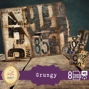 Grunge Trifold Folio Junkjournal Kit Industrial Print Mini Folio Junk Journal Kit Digital Folding Folio Folder Kit Pocket Insert Ephemera