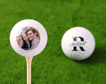 Personalisierte Golfbälle - Papa Golfball, lustiges Golfball Geschenk, benutzerdefinierte Foto Golfball, Hochzeitsbevorzugung, Groomsmen Vorschlag, bester Vater von Par
