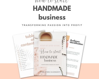 eBook: How to start handmade business step-by-step guide