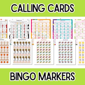 5 music bingo games - 60s, 70s, 80s, 90s, 2000s music bingo