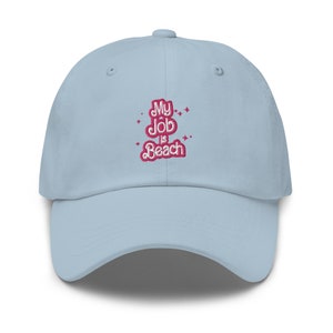 Mi trabajo es sombrero de papá de playa