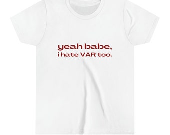 Slogan Euros Football VAR Baby Tee