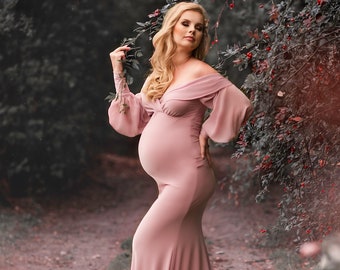 Anastazja Maternity, Glamour dress for womens photo sessions, Photo Props Shot