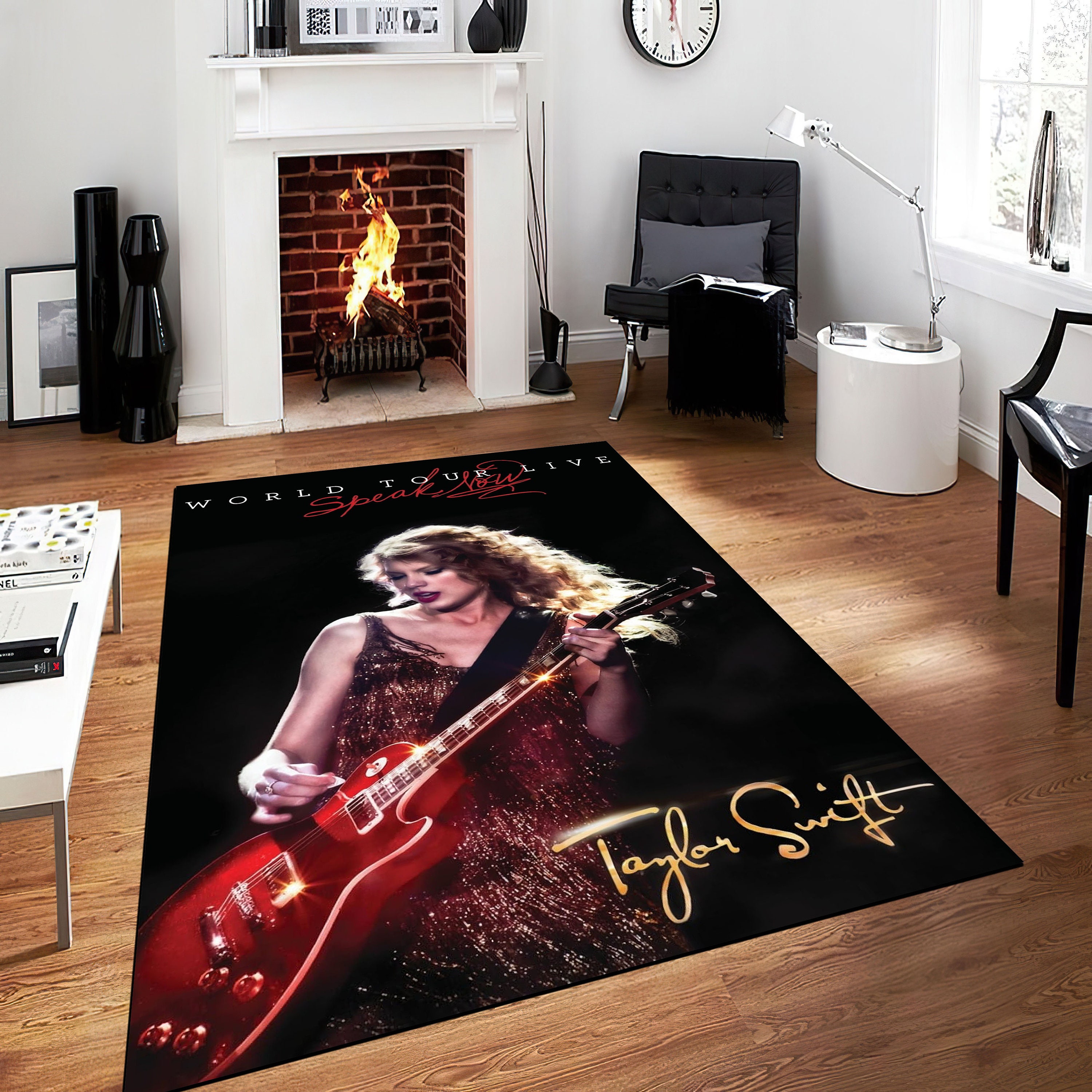 Discover Taylor World Tour Live Rug, Famous Singer Rug, Living Room Rugs, Cool Rug, Area Floor Rug, Gft For Him Her, Office Carpet, Home Decor