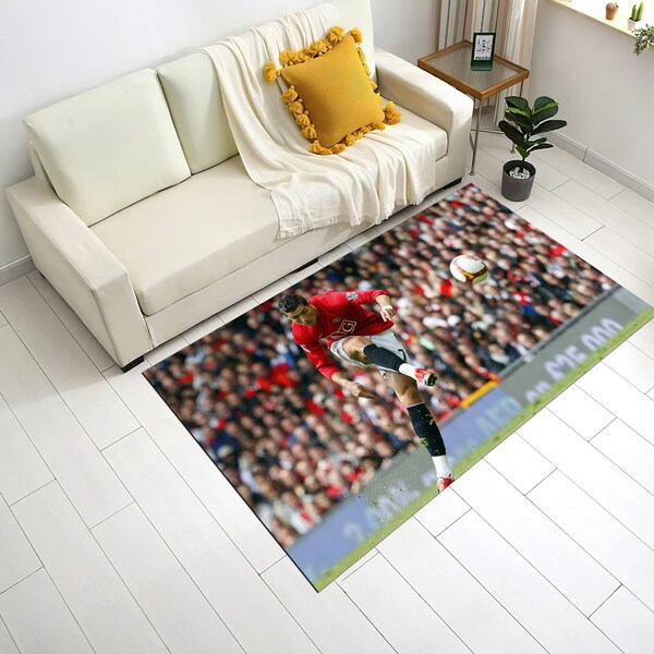 Cristiano Ronaldo Rug - Etsy