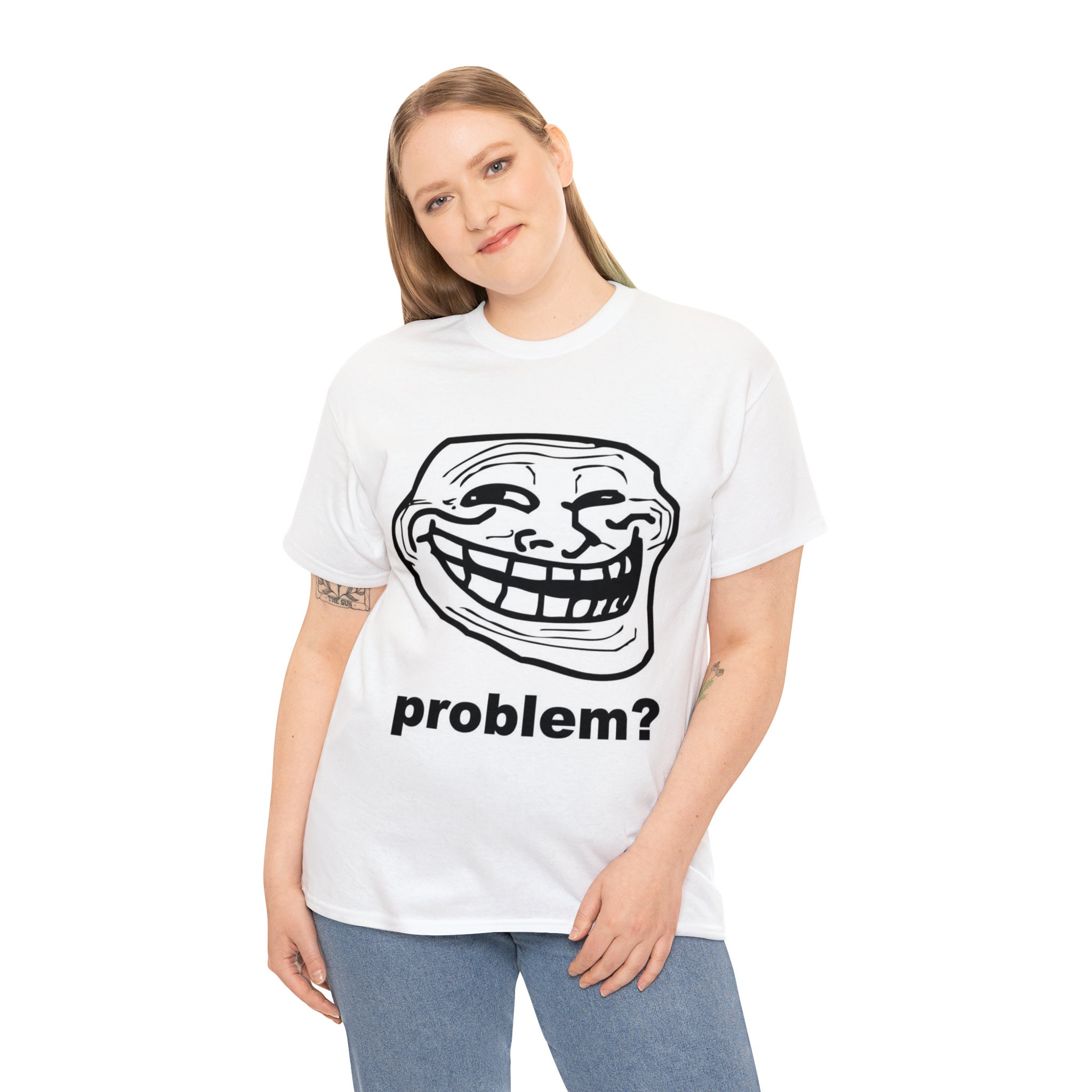 Troll Face Problem Funny T-Shirt