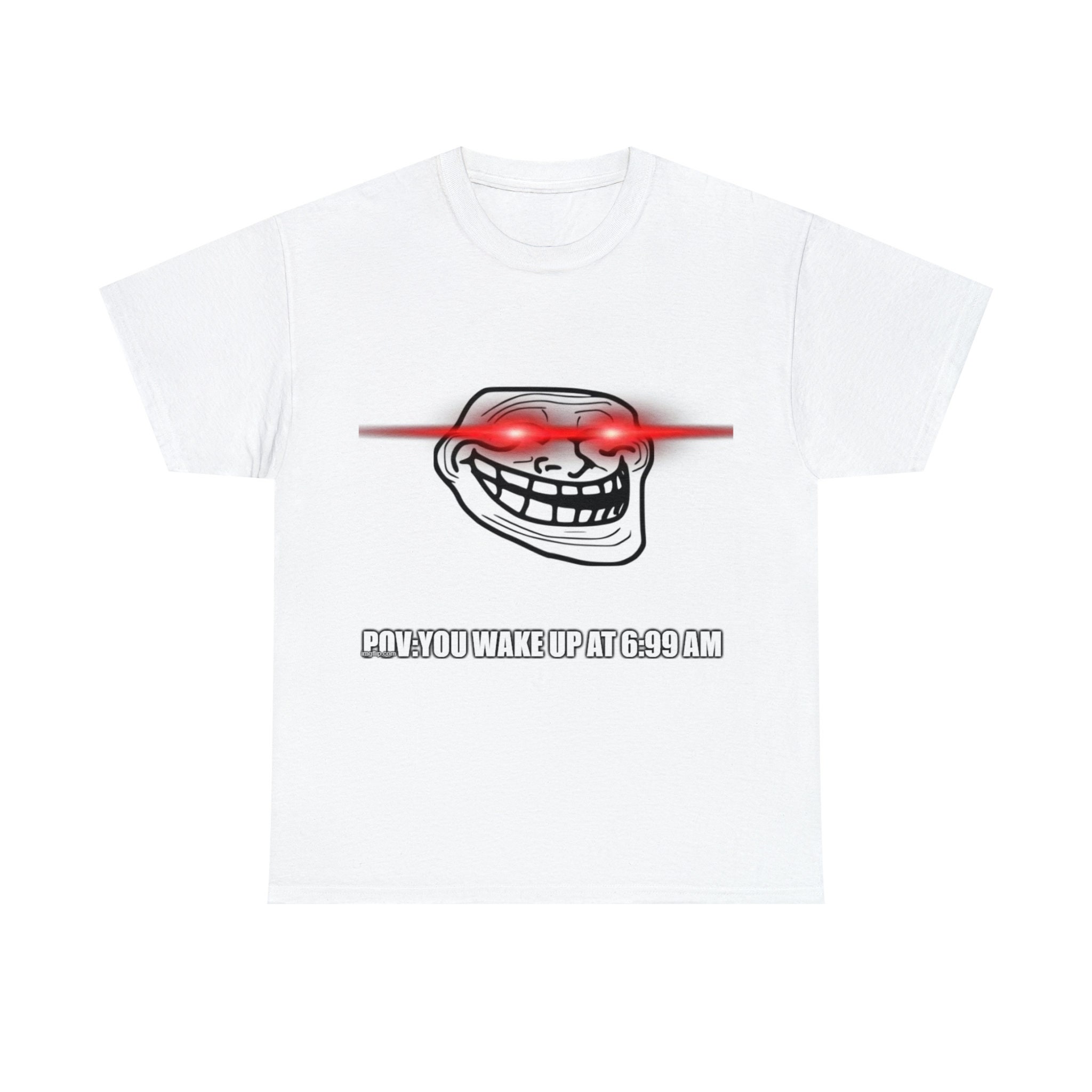 Sad Troll Face Meme Source the Voices Told Meme T-shirt 