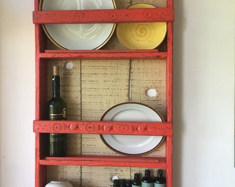 Estante para platos, botellero